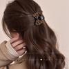 Leopard Print Princess Head Bow Clip Small Clip on The Side Bangs Clip on The Forehead Hair Clip Headwear and Hairpin