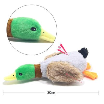 New Cute Plush Duck Dog Squeak Toy Fun Pet Game Interactive Chew Toy Small and Medium-sized Dog Pet Supplies Accessories