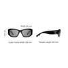 Chanel Logo Acetate Square Sunglasses Unisex sunglasses Black CH5554-C622/T8