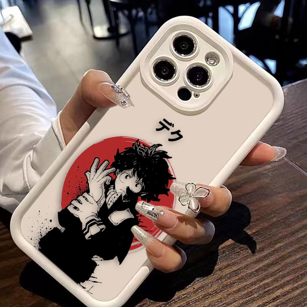Custodia per Telefono Comics My Hero a-Academia Per MOTO G9 G32 G35 G52 G53 G54 G56 G60 G75 G84 G85 G86 E32 E40 EDGE 40 50 50F 60 70 Custodia