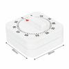 Mechanical Timer Kitchen Tools White Square Cooking Tools 60 Minutes Kitchen Timer Countdown Alarm Reminder3