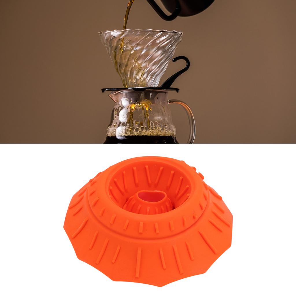 Pour Over Coffee Dripper Food Grade Silicone Folding Portable Hand Brewed Coffee Filter