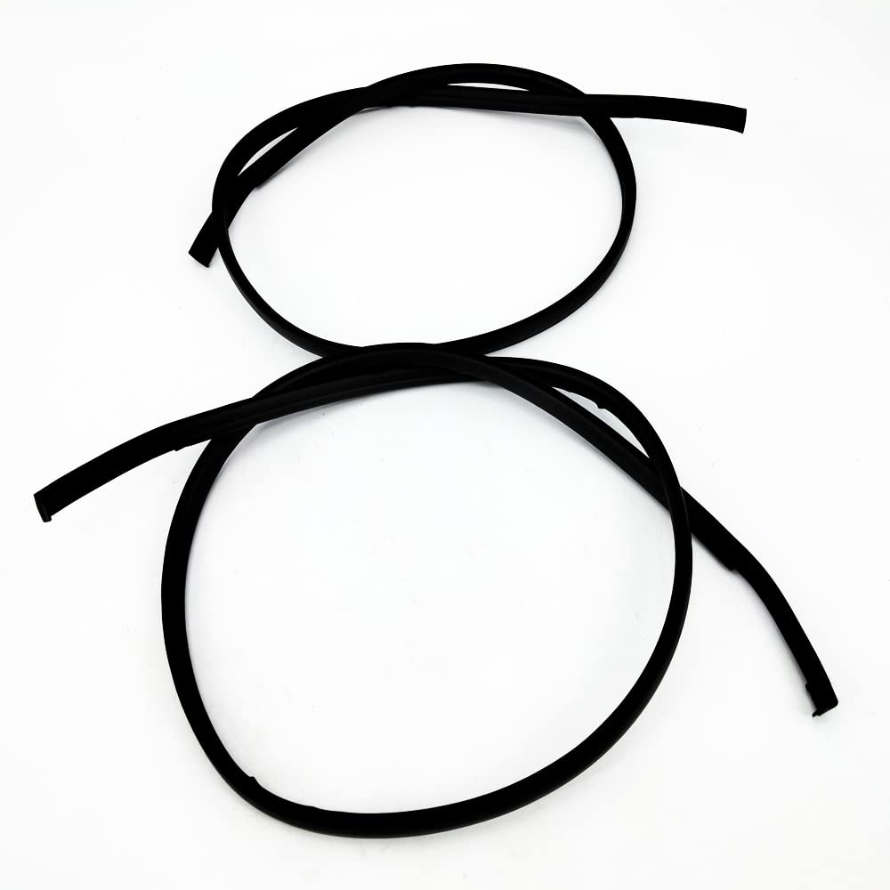 Pair Car Roof Drip Molding Side Finish For Toyota Yaris 2007-2011 Sedan LH + RH