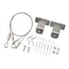 2 Pcs Hatch Latch Door Lanyard Cable Adjustable 304 Stainless Steel Wire Rope Sling Cable for RV Yac