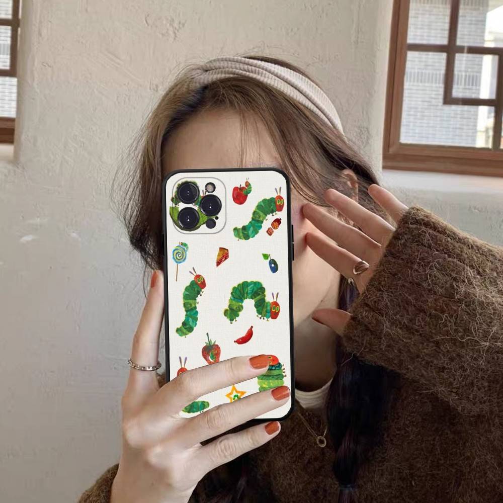 The Very Hungry Caterpillar Phone Case For IPhone 17 16 15 14 13 12 Mini 11 Pro Plus Soft Silicone Cover