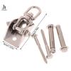 70MM Schaukel Aufhängung Haken Aufhänger 304 Edelstahl Drehbar Hängematte Schaukel Haken Aufhänger Befestigungsplatte Hängesessel Kit Beschläge