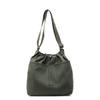 Soft Nylon Vertical Shape Shoulder Bag With Flap Closure For Daily Outings