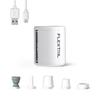 FLEXTAILGEAR TINY PUMP 2 Bärbar Elektrisk Luftpump, Lättvikt, 4Kpa, Uppladdningsbar via Typ-C, 800mAh, Pumpar upp och tömmer Simringar, Kompressionspåse