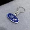Car Sticker Car Sticker Ford Car Logo Key Ring Chain Keychain Keyring For Ford Mustang Focus3 2 Transit Ecosport Edge Fiesta Esc