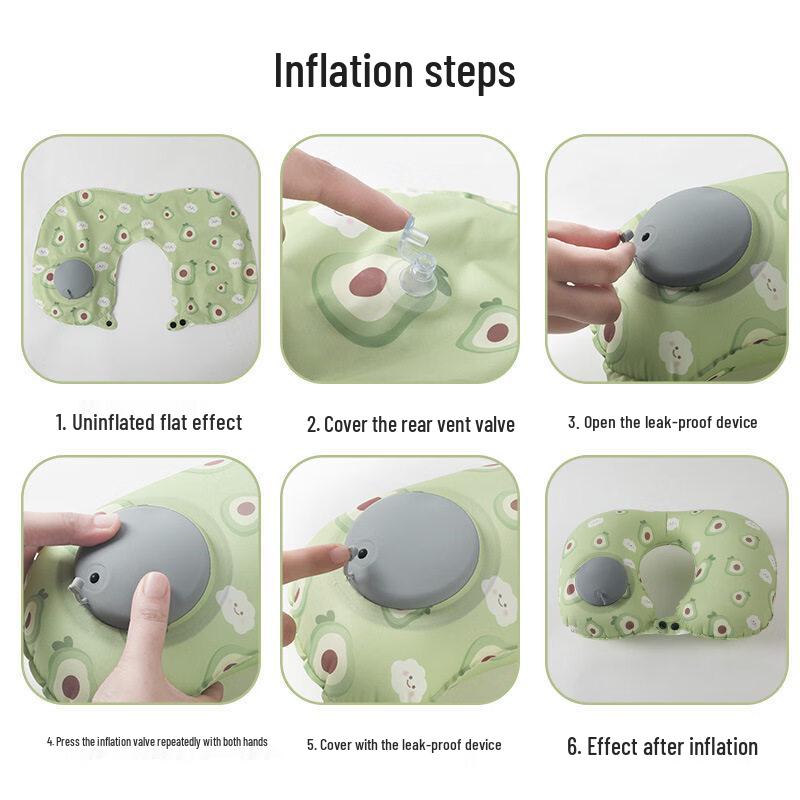 Kashicong Inflatable Travel Neck Pillow