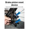 Durable Steel Bicycle Brake Pad,Spreader Tool 360° Rotatable Bike Oil Disc Piston Reset Hydraulic Brake Caliper Piston Extension