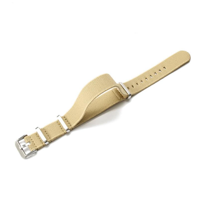 

18/20/22mm Elastic woven nato watch strap Nylon Universal wristband Breathable comfortable watchband for Omega Seiko IWC 2028 22mm хакі
