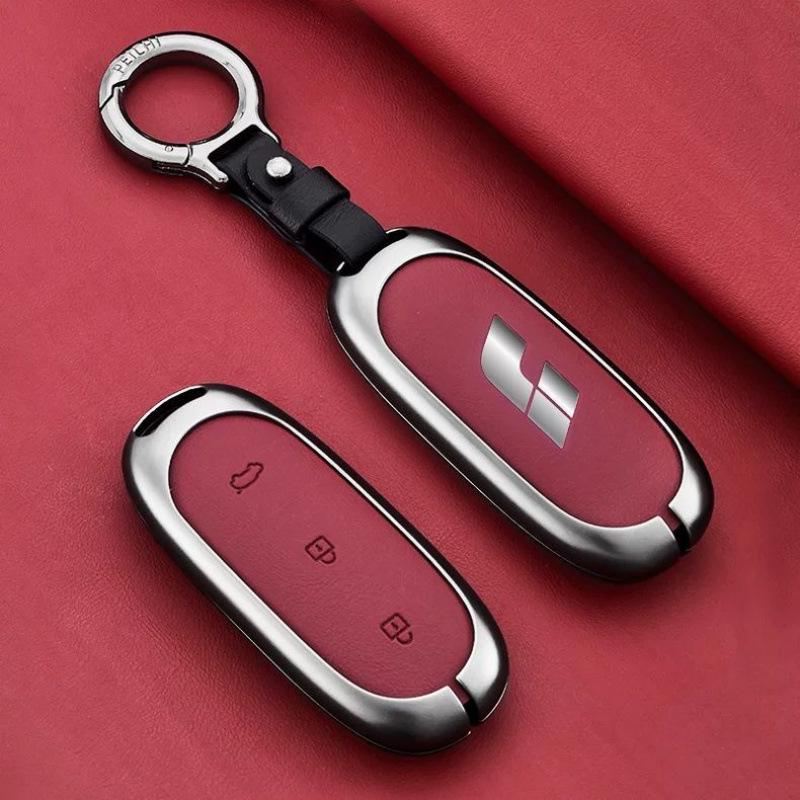 Ideal L6 to L9 Car Key Case: Premium Metal Protective Shell for Men and Women