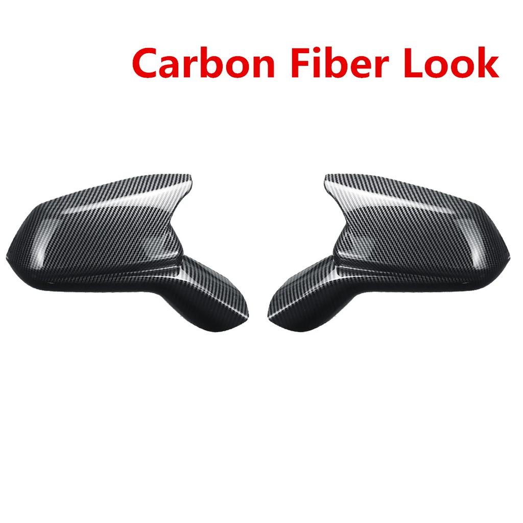 2x Mirror Cap Cover For Chevy Camaro SS RS ZL1 LT 2016 2017 2018 2019 2020 2021 Horn Style Door Side Rearview Mirror Cover Cap