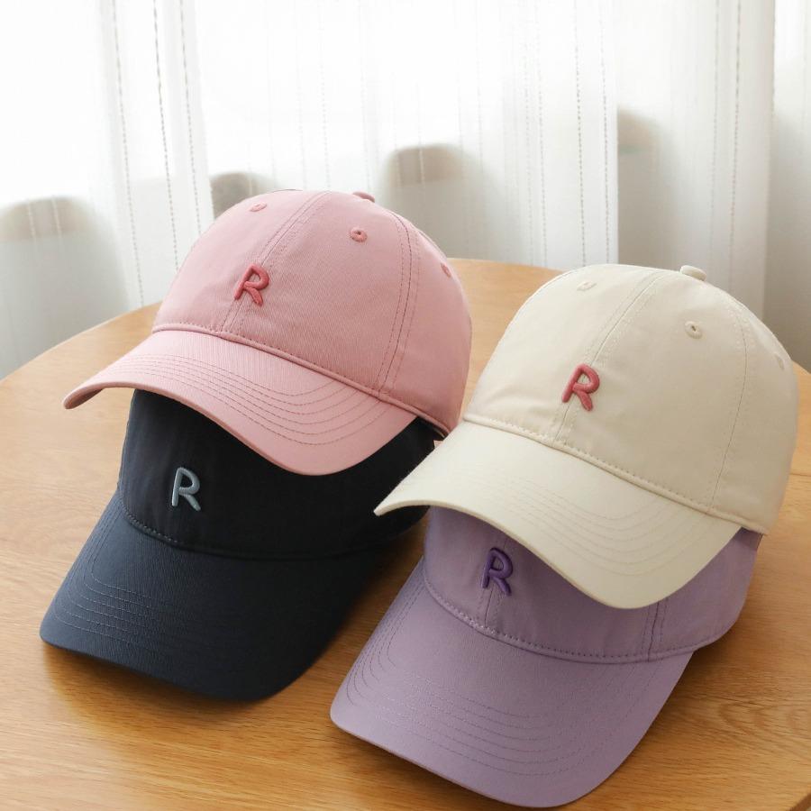 Letter Pink Dopamine Baseball Cap for Women Summer Wide Hat Showing Face Small Soft Top Embroidered Baseball Cap for Men