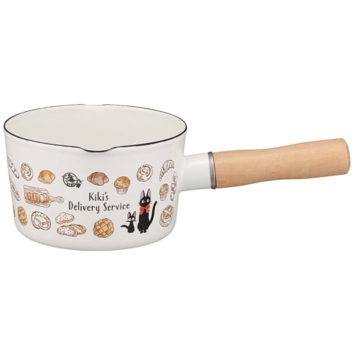 

Skater Enamel Double-Mouth Milk Pan, Kiki s Delivery Service Design, 13cm, 0.8L, Saucepan, ENMP2-A