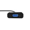 HDMI To VGA Adapter With Audio Cable T Type Micro Mini HDMI Connector For PS3 PS4 Xbox360 Black