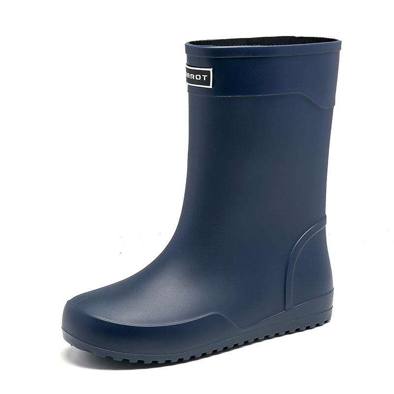 High Quality Men's Rain Boots Factory Manufactured Waterproof Gumboots for Summer and Autumn