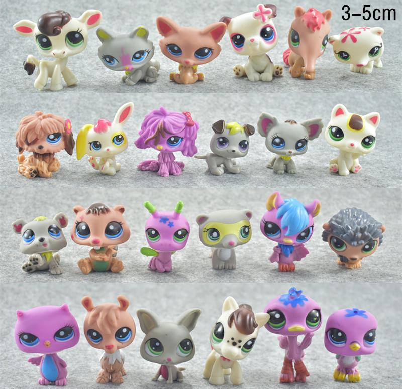 

Littlest Miniaturized Animal Figurines Set - 24 Pet Ornaments 3-5 CM