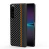 Custodia per cellulare Sony Sony Xperia1 IV in fibra di carbonio Kevlar ultra-sottile Custodia protettiva Anti-impronte digitali