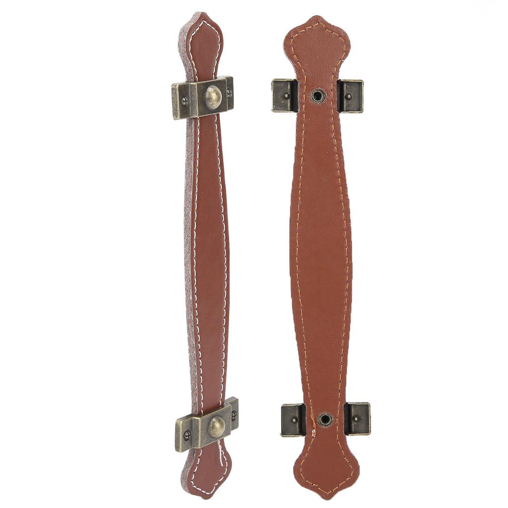 Artificial Leather Furniture Handle Drawer Cabinet Door Pull Luggage Suitcase Handle