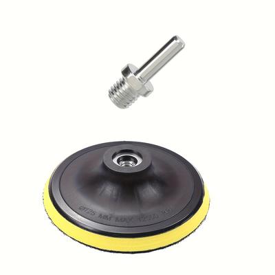 2 szt. 3/4 cala podkładka szlifierska na rzep z adapterem do wiertarki M10 - Samoprzylepna przyssawka na papier ścierny do szlifierki kątowej