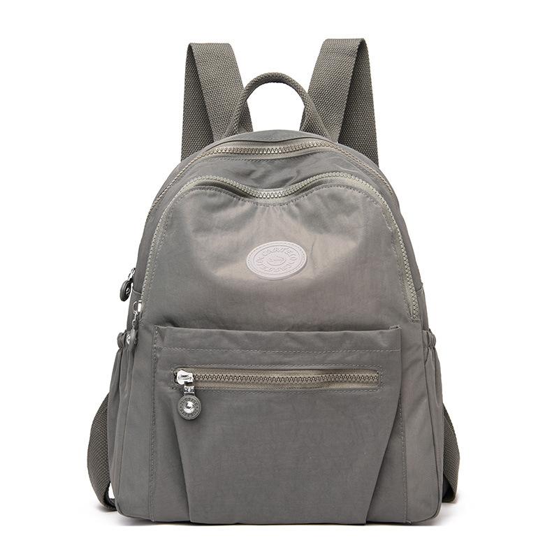 Manufacturer Backpack Women's Large Capacity Simple Versatile Backpack Bags Women's Fashion Lightweight Travel Bag Wholesale Women