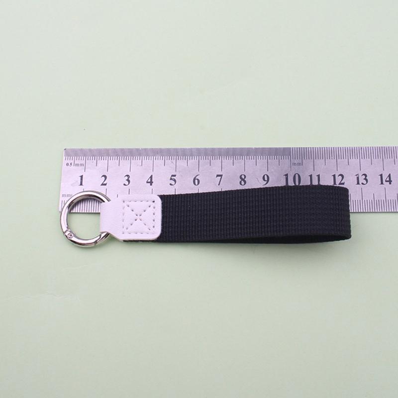 Schlüsselanhänger Leere Leinwand Band Lanyard Tasche Schlüsselanhänger Schwimmendes Gewebe Anhänger Personalisieren Drucken Autoschlüsselanhänger Kette Farben Geschenk