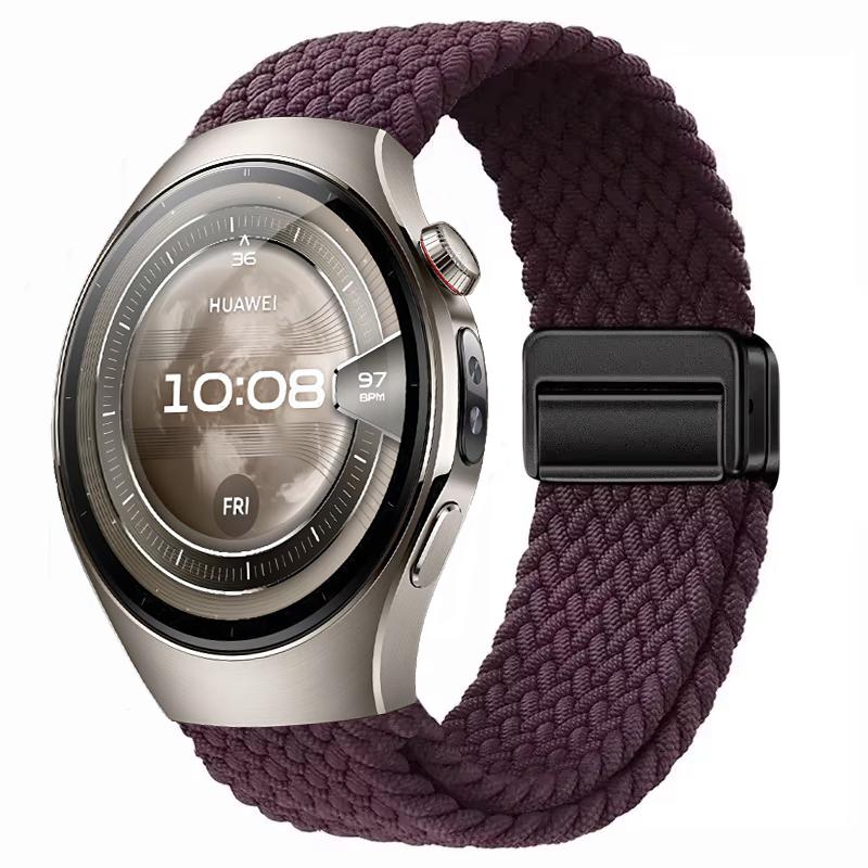 20mm 22mm Nylon Strap for Huawei Watch 5 GT5-4-3 46mm Magnetic Bracelet Wristband Samsung Galaxy Watch 7 6 5 4 40mm 44mm Correa
