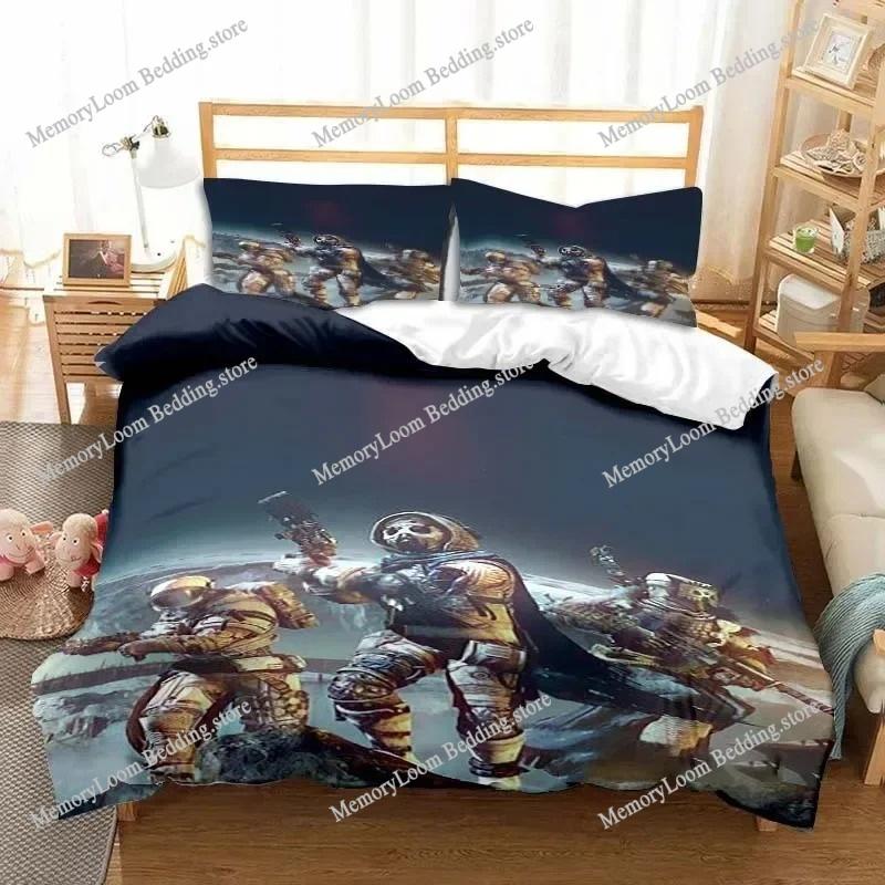 Game Cool Destiny Bedding Set Boys Girls Twin/Queen/King Size Duvet Cover Pillowcase Bed Kids Adult Cozy Soft Home Textile