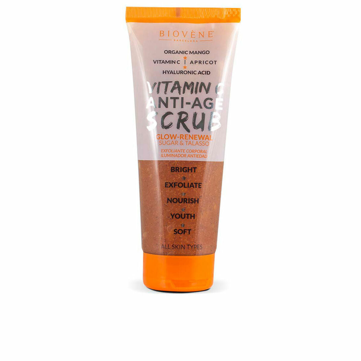 

Biovène Vitamin C Age Scrub Anti-Aging Mango Vitamin C Body Exfoliating Gel 250ml