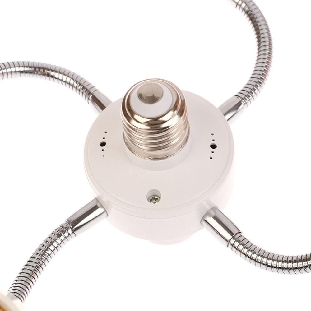 Flexible E27 Light Socket Splitter with Extension Hose E27 Lamp Holder Converter   Living Room