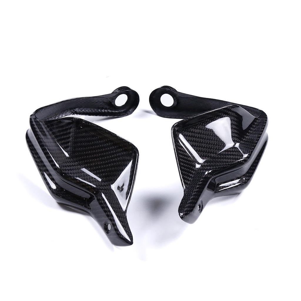 BMW S1000XR Carbon Fiber Handlebar Brake Guard & Side Panel Modification 
