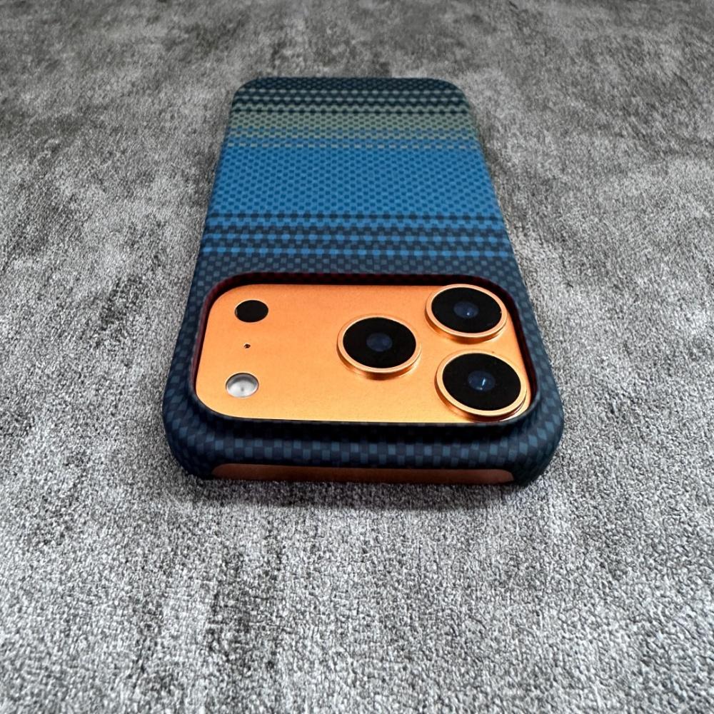 Frameless Splicing Carbon Fiber For Magsafe Case For iPhone 17 Air 16 15 14 13 12 Pro Max Plus 17ProMax Magnetic PC Armor Cover