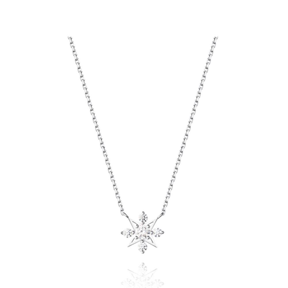 [Stonehenge]] Polaris Silver Necklace Sa24A81P