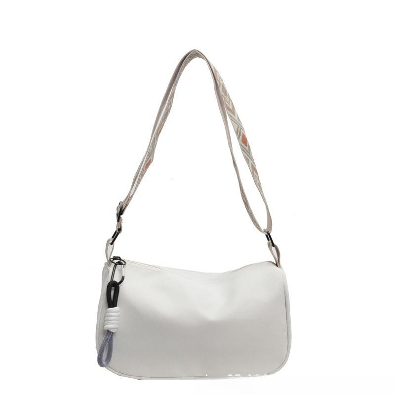 Oxford Cloth Casual Wide Shoulder Strap Small Bag for Women Simple Commuting Bag High-end Niche Crossbody Bag for Women