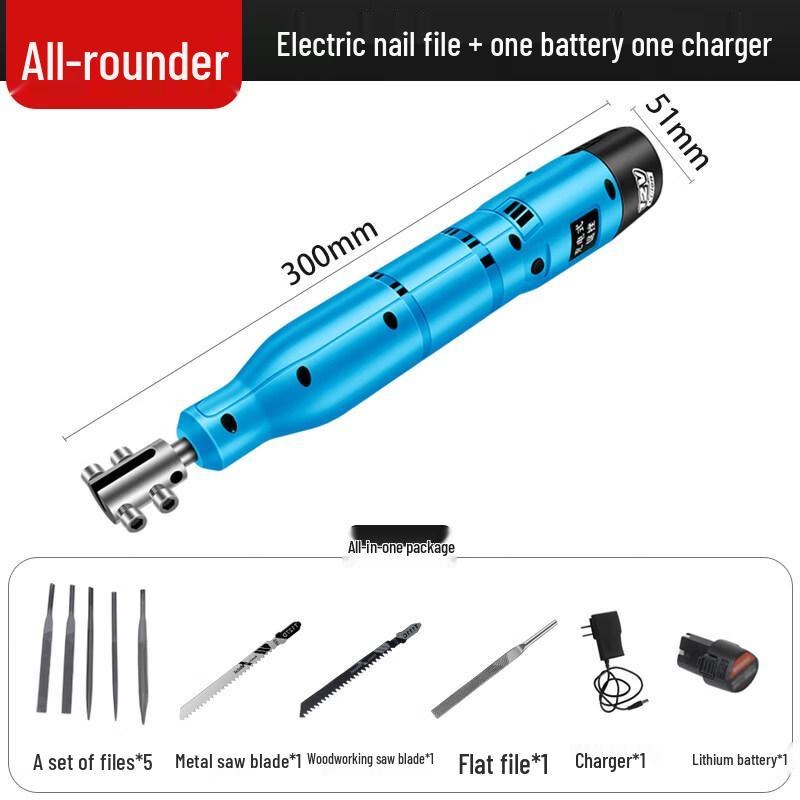 

SHEYUE Cordless Electric Reciprocating Mini File CN plug (adapter included)