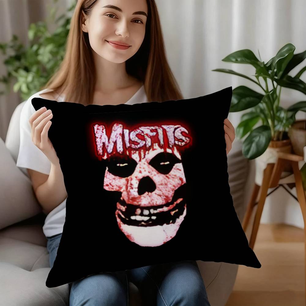 M-Misfits Thriller Classic Pillow Case Plush Fabric Soft Pillowcase Double Sided Print Cushion Cover Household Gifts