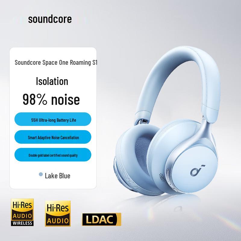 

SoundCore Space One S1 Active Noise Cancelling Wireless Headphones
