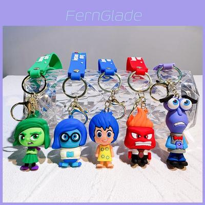 Adorable Llavero de la Película Inside Out 2024 Con el Lindo Amy Bobby Dr. Llavero de Silicona de Tristeza Para Hombres y Mujeres