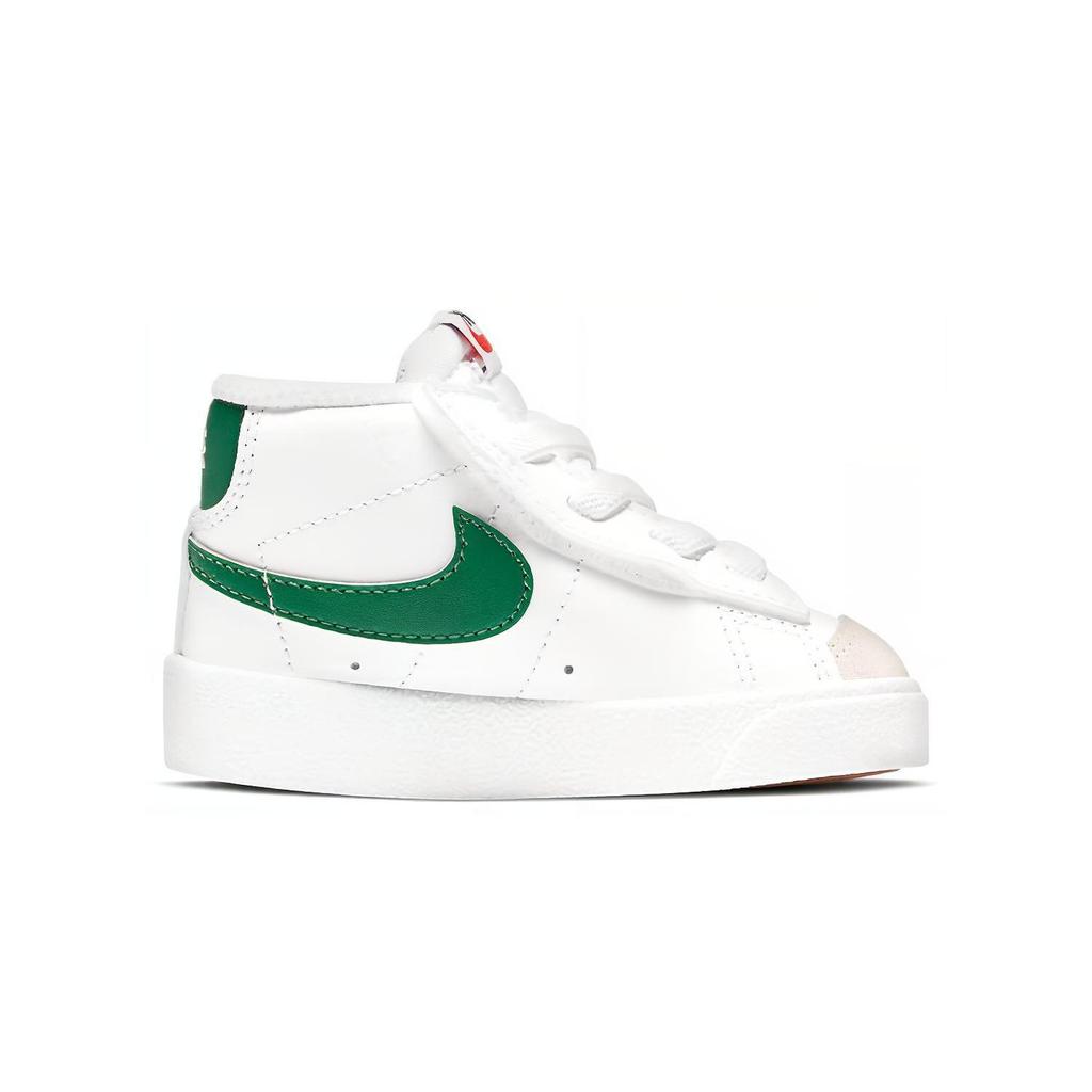 Nike Blazer Mid 77 Vintage Abrasion Resistant Abrasion Resistant Mid Top Skateboard Shoes White Green DA4088-115