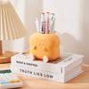 Toast Pen Holder Creative Office Stationery Holder Cartoon Pen Holder Elegant Multi-Function Organizer For Bathroom Vanity Desk