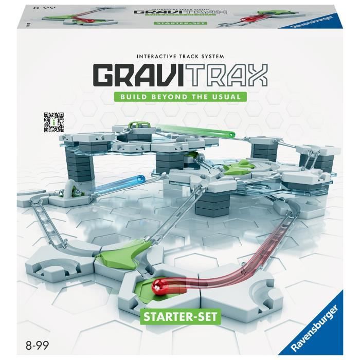 Gravitrax Starter Set 122 Pièces, Circuit De Billes, Jeu De Construction Créatif, Dès 8 Ans, 22410, Ravensburger