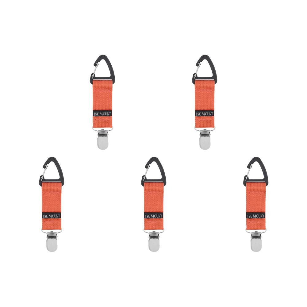 5Pcs Travel Leather Hat Clip Outdoor Backpack Luggage Storage Bag Leather Hat Clip Multifunctional Straw Hat Clip Hat Accessory