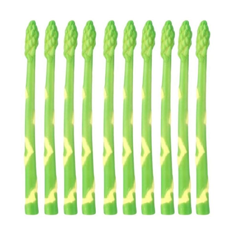 

10Pcs/Pack Faux Vegetables Simulated Asparaguses Model Artificial Plastic Bamboos Shoots For Party Table Centerpieces 1