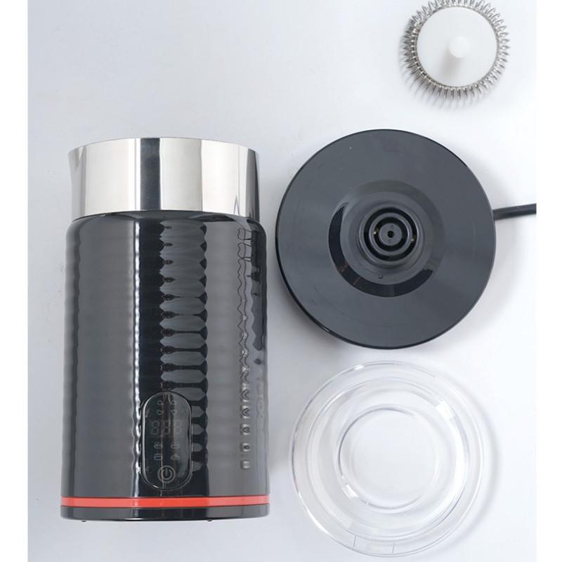 304 Stainless Steel Automatic Magnetic Electric Milk Frother Milk Foam Maker Hot and Cold Dual Use Coffee Frother