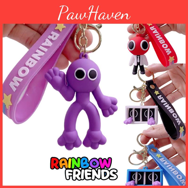 Roblox Rainbow Friends Pvc Figure Keychain-cute Toy Pendant For Xmas Gifts