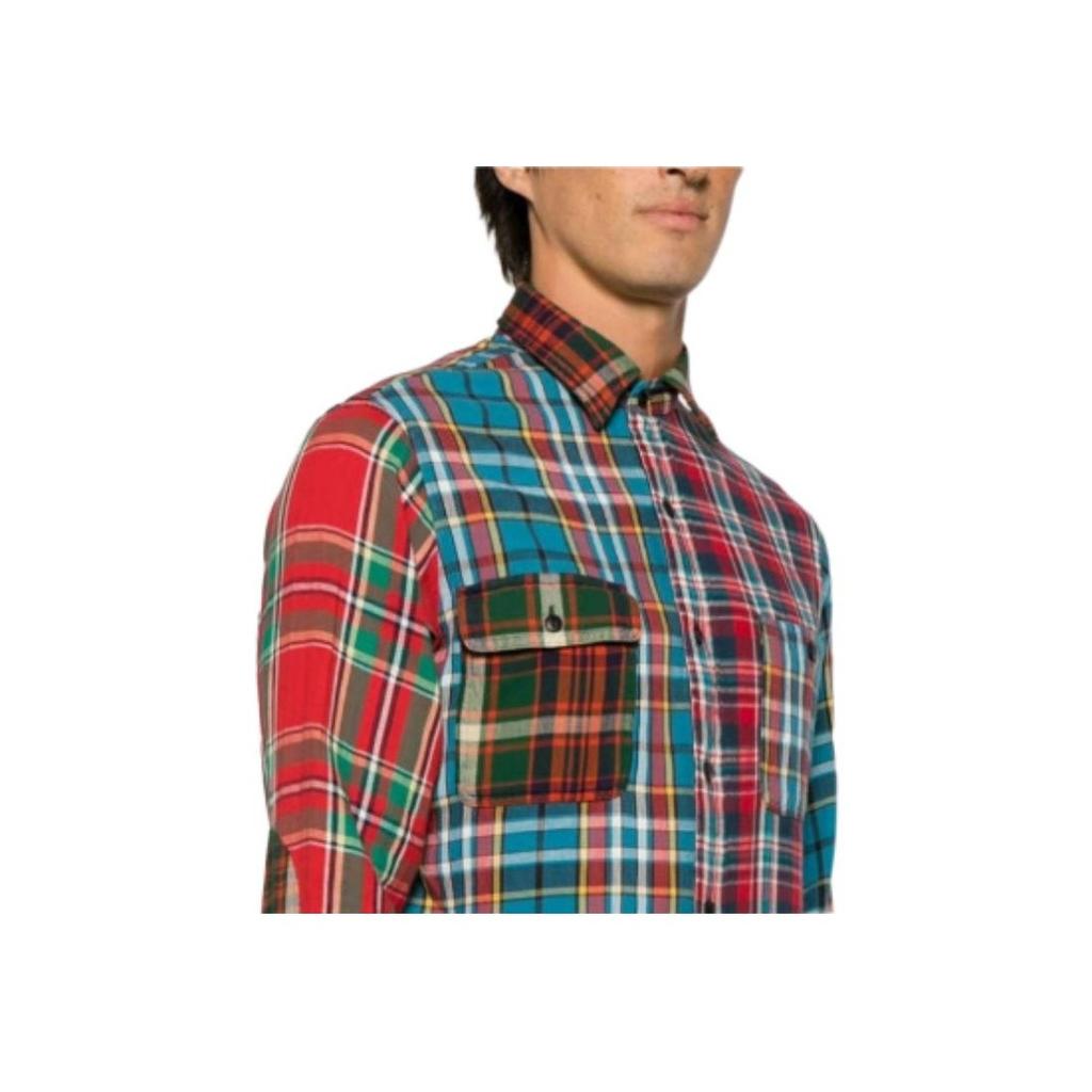 Polo Ralph Lauren FW23 Plaid Print Single-Breasted Casual Long Sleeve Shirt Men Shirts Multicolor 710916756-001