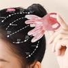 4-in-1 Scalp Massage Comb Meridian Resin Head Massager Unblocking Face Nose Massage Tool for Relaxation And Acupressure