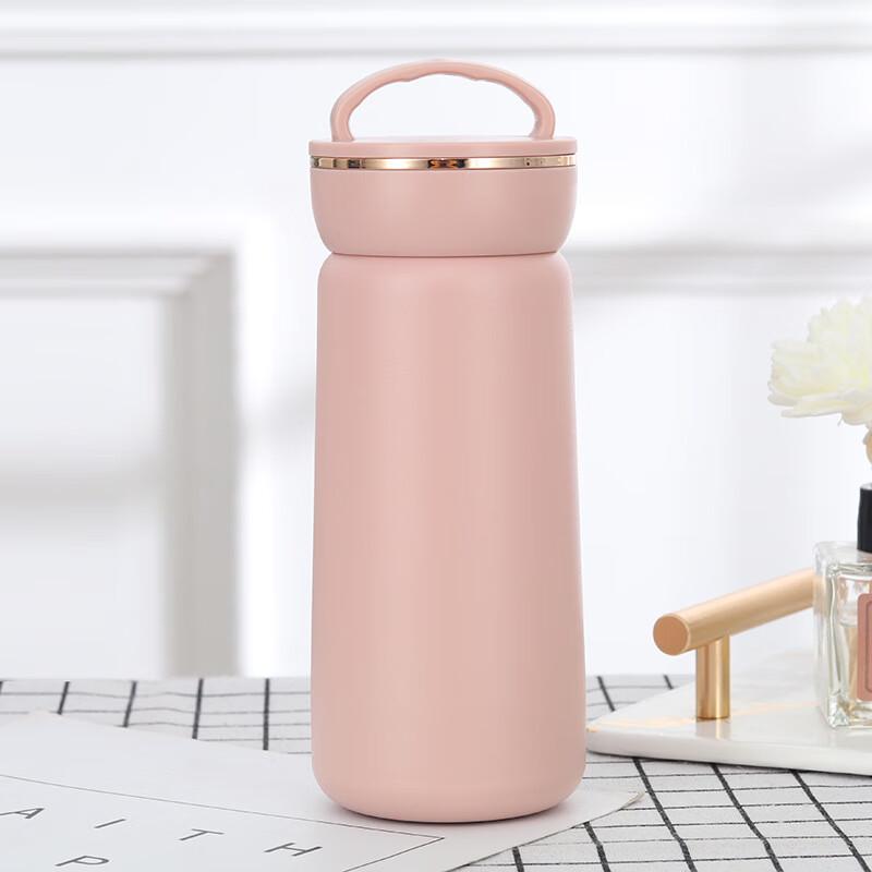 TLAKEHO Portable Stainless Steel Insulated Water Bottle